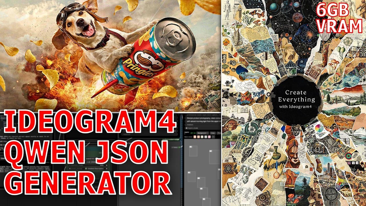 Ideogram 4 open-weight model adds native JSON layout and 2K resolution
