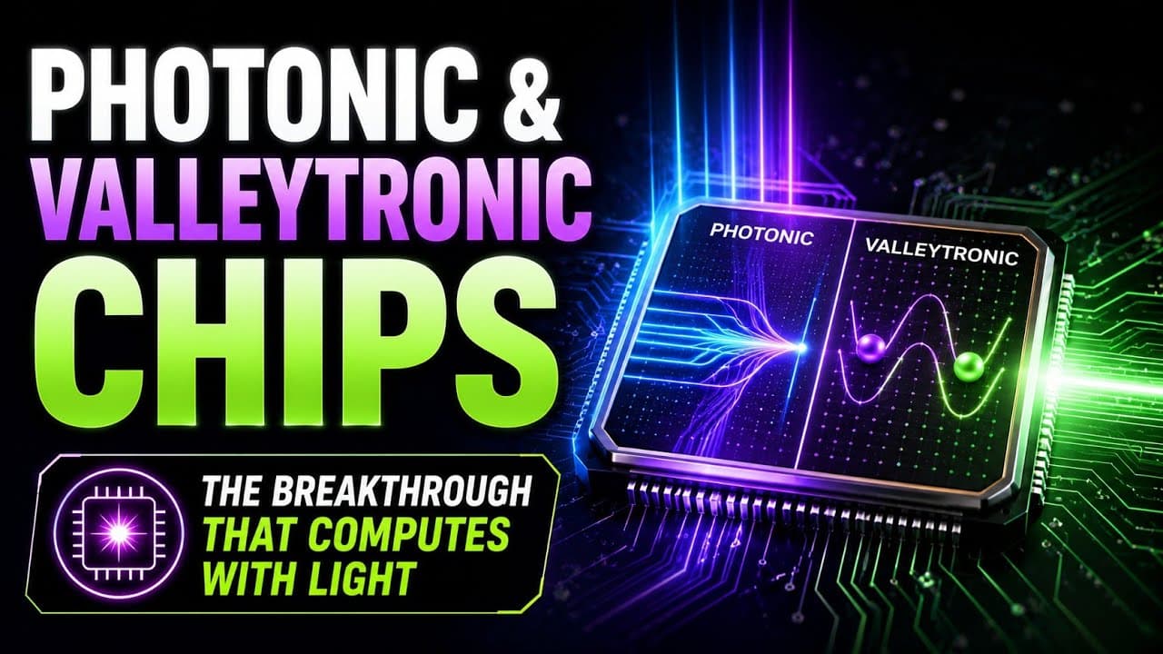Monash University develops integrated valleytronic chip using light-based data processing
