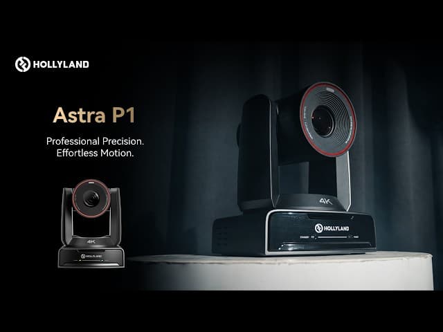 Hollyland Astra P1 PTZ: 4K60, NDI|HX3, and AI Tracking at $1,999