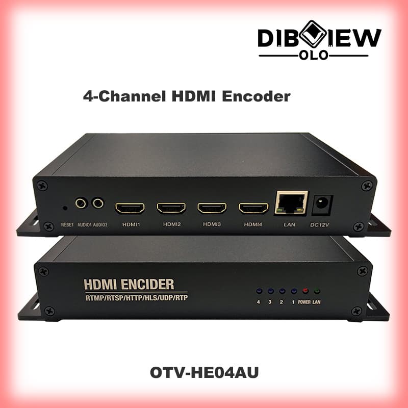 Dibview adds four HDMI inputs to multi-protocol encoder