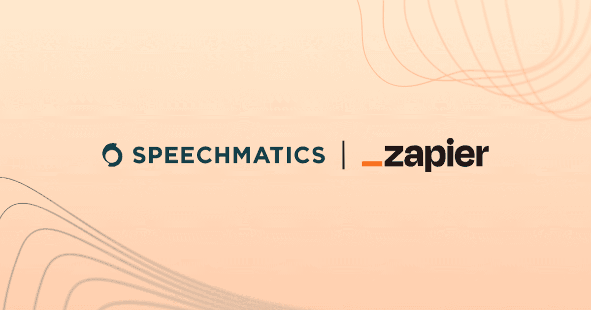 Speechmatics launches Zapier integration to automate multilingual streaming workflows