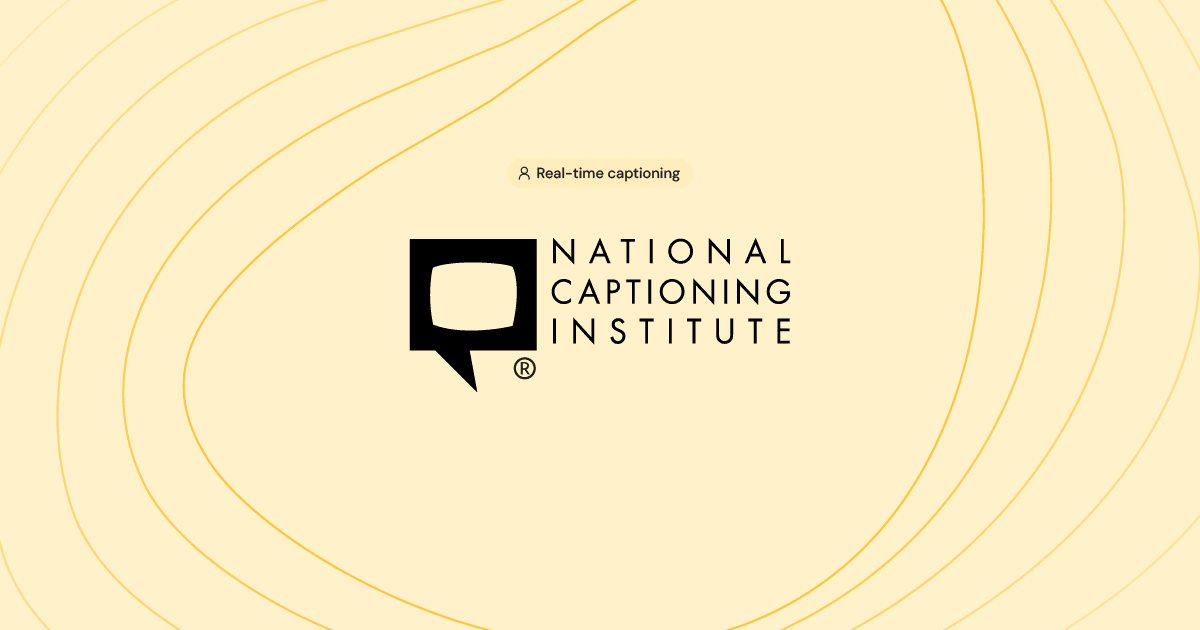 NCI uses Speechmatics to improve real-time captioning