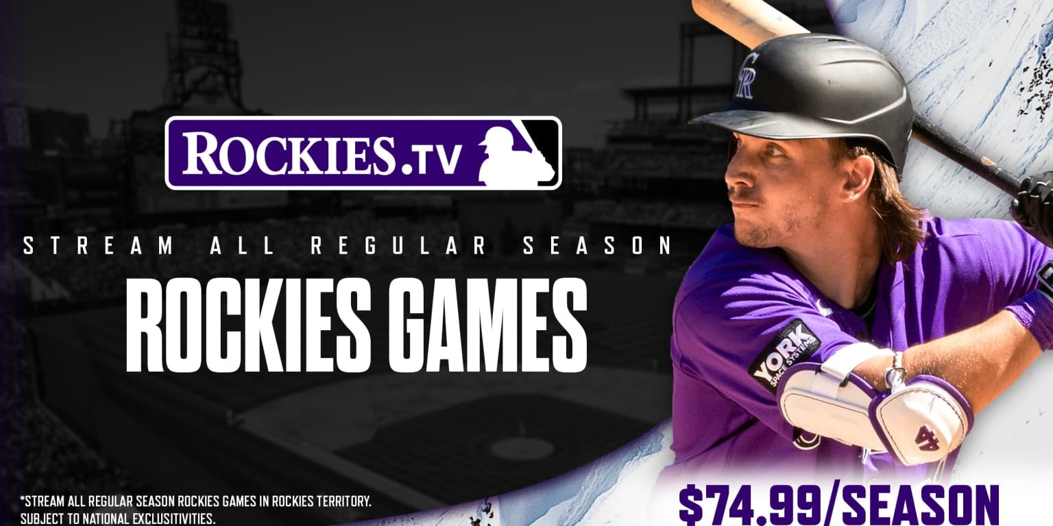 ROCKIES.TV drops 2026 season price to $74.99