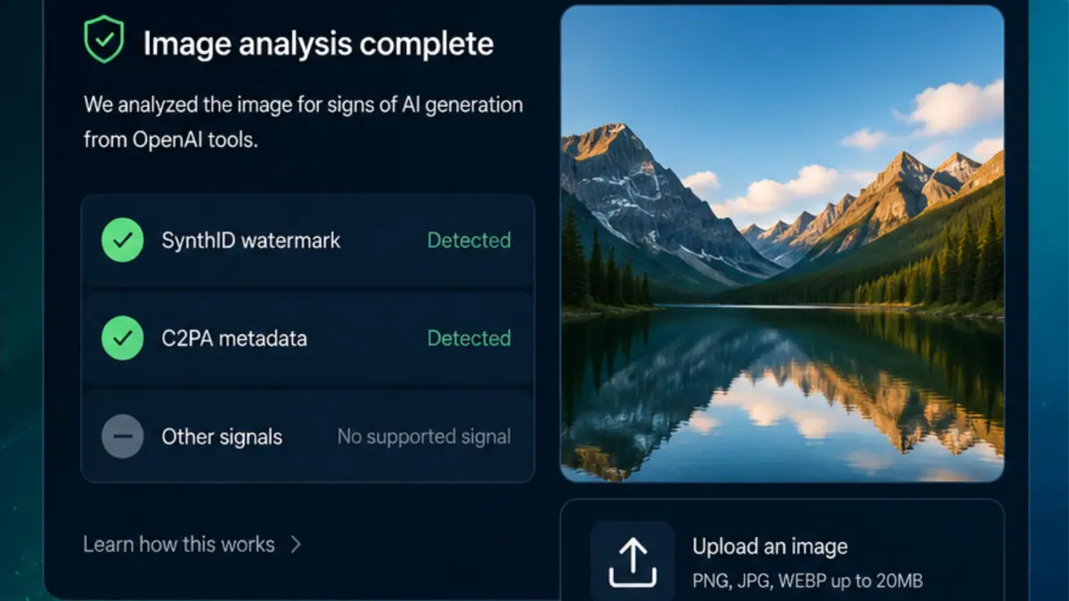 OpenAI releases free image verification tool for deepfakes