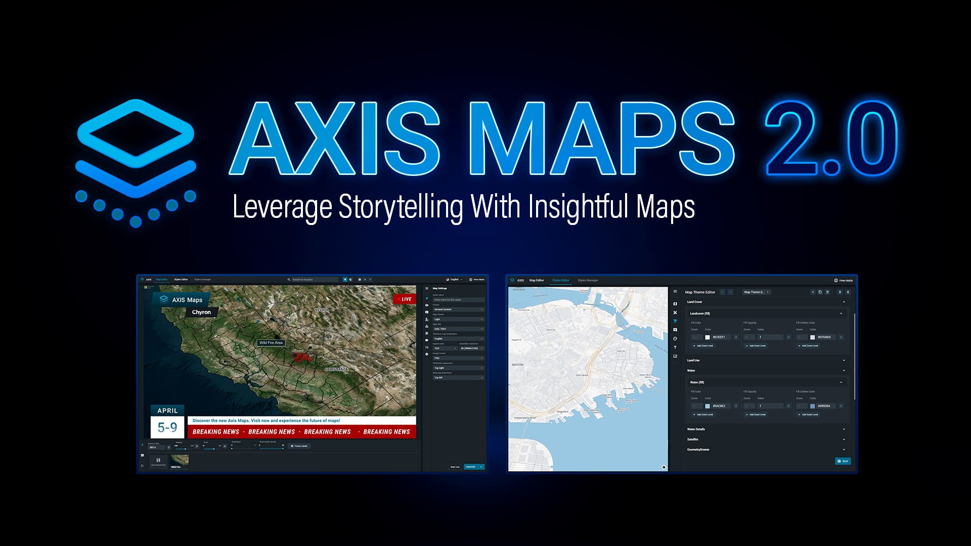 Chyron adds vertical support and workflow automation to AXIS Maps