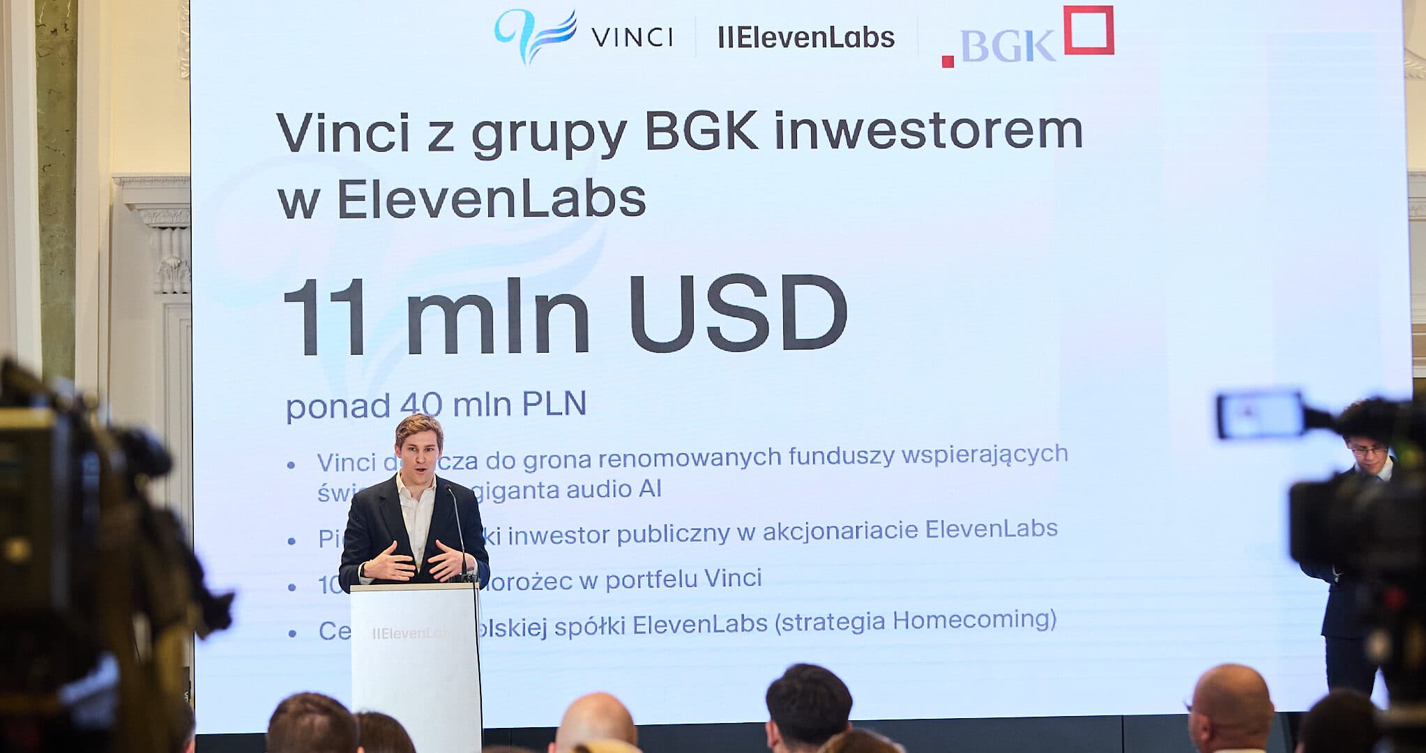 Poland invests $11 million in ElevenLabs to launch national AI hub