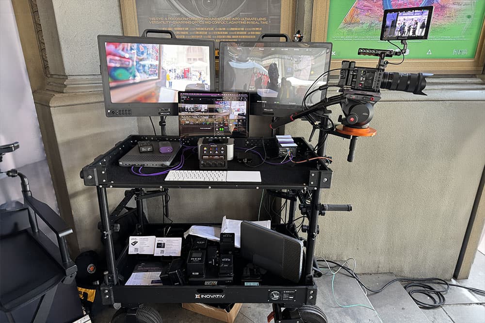Iodyne and Red Demo Cardless RAW Ingest for Multi-Camera Production