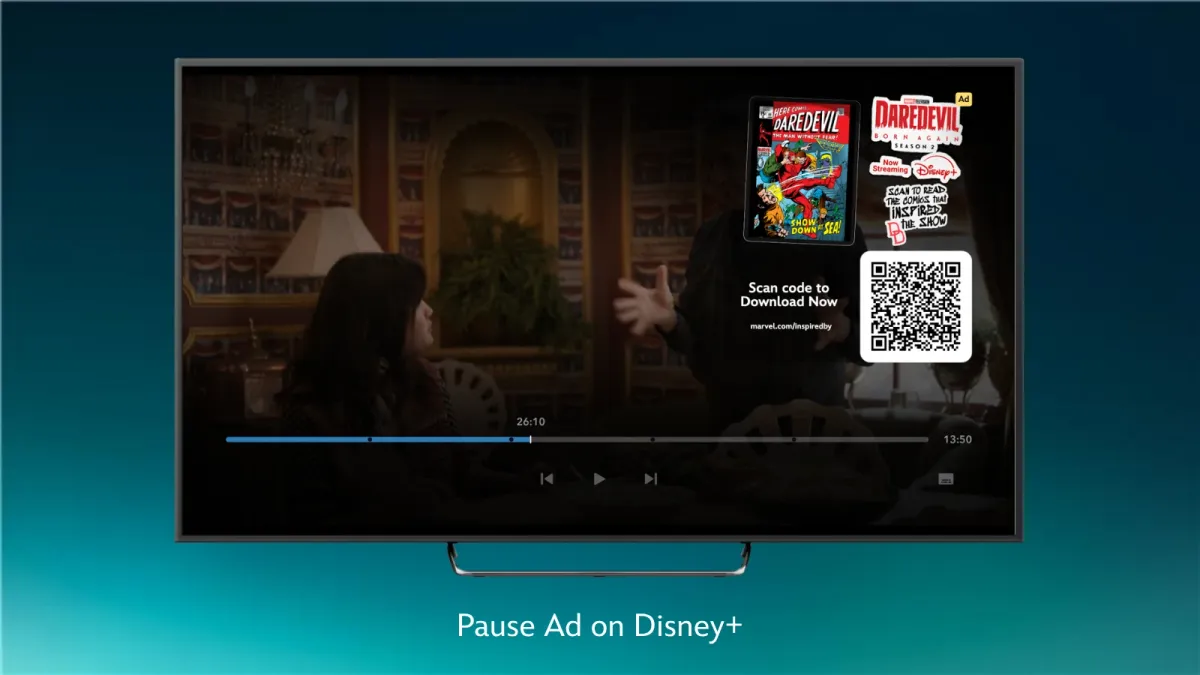 Disney+ interactive ad suite yields 10x gains in brand recall