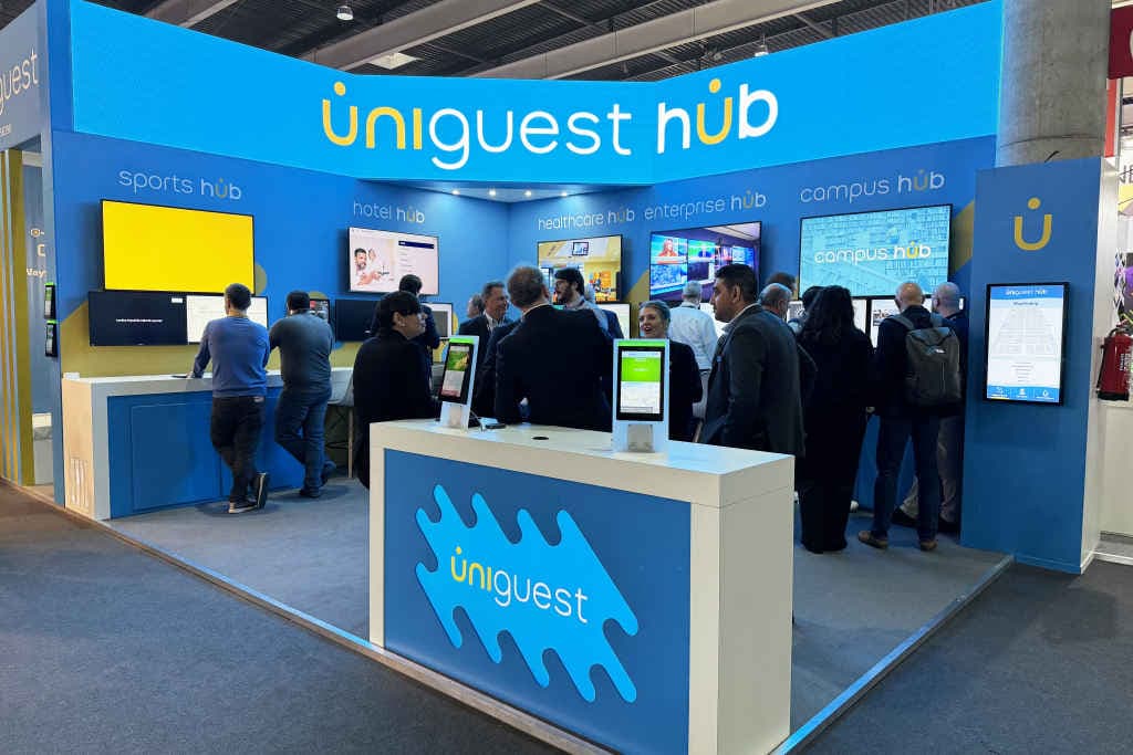 Uniguest unifies IPTV and signage via sector-specific Hubs at InfoComm