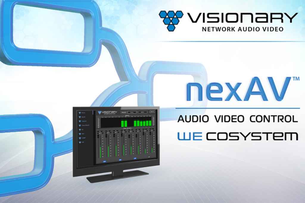 Visionary expands AV-over-IP ecosystem with 100W USB-C conferencing bridge
