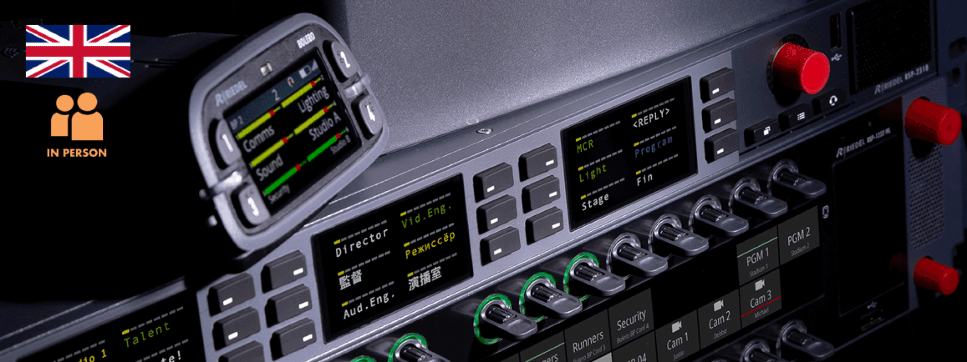 Riedel plans June UK training on Artist and Bolero systems