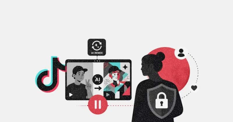TikTok defaults AI remix on, then pauses feature after backlash