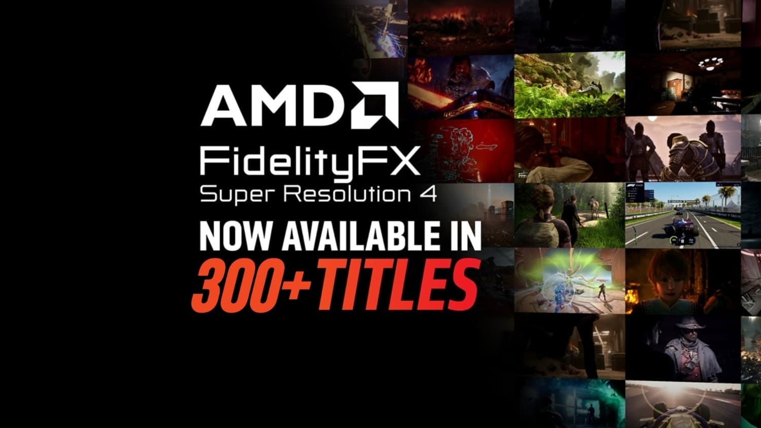 AMD’s FSR 4 reaches 300-plus games, expands to older GPUs