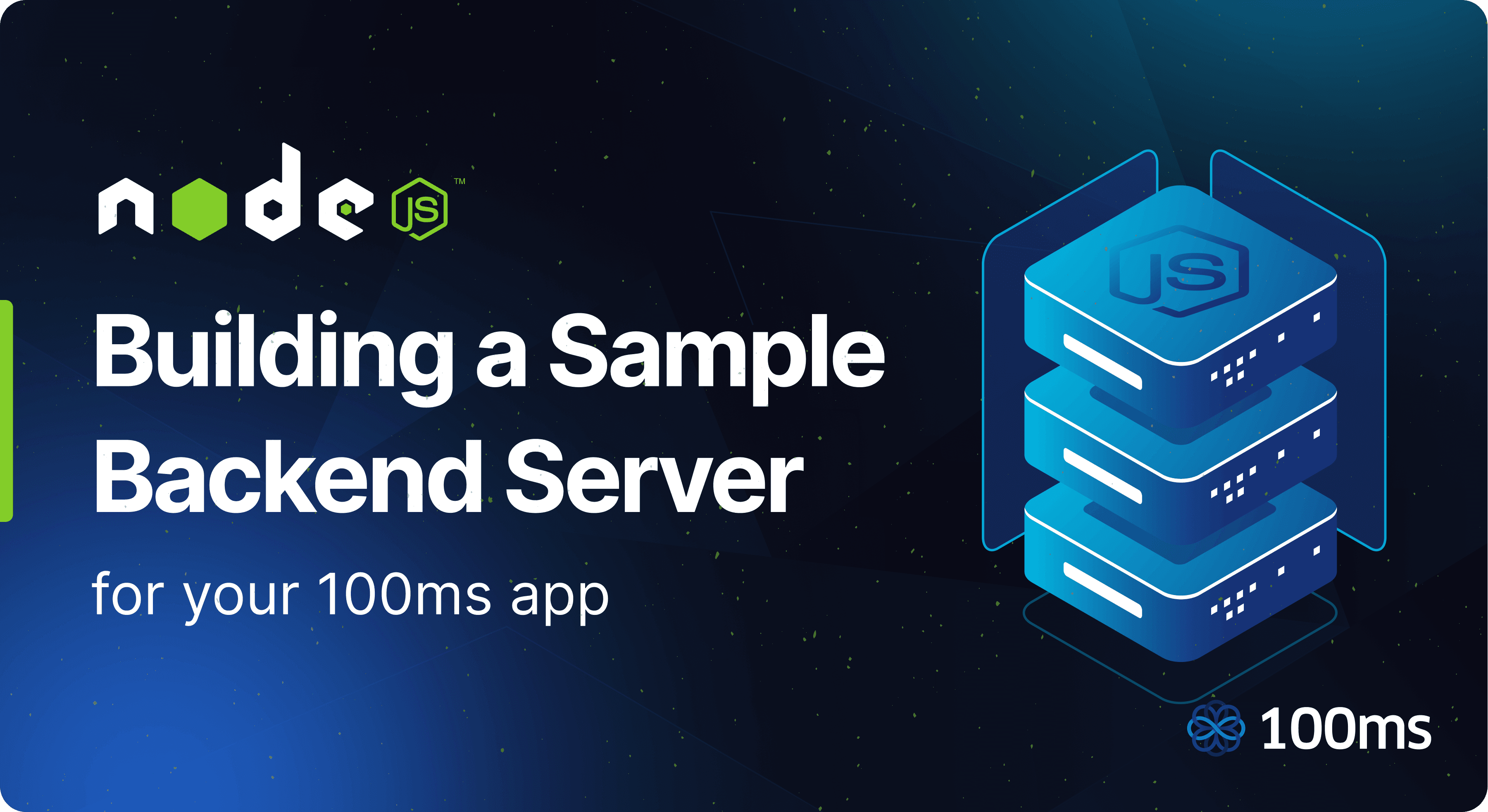 100ms publishes Node.js backend guide for room and token management