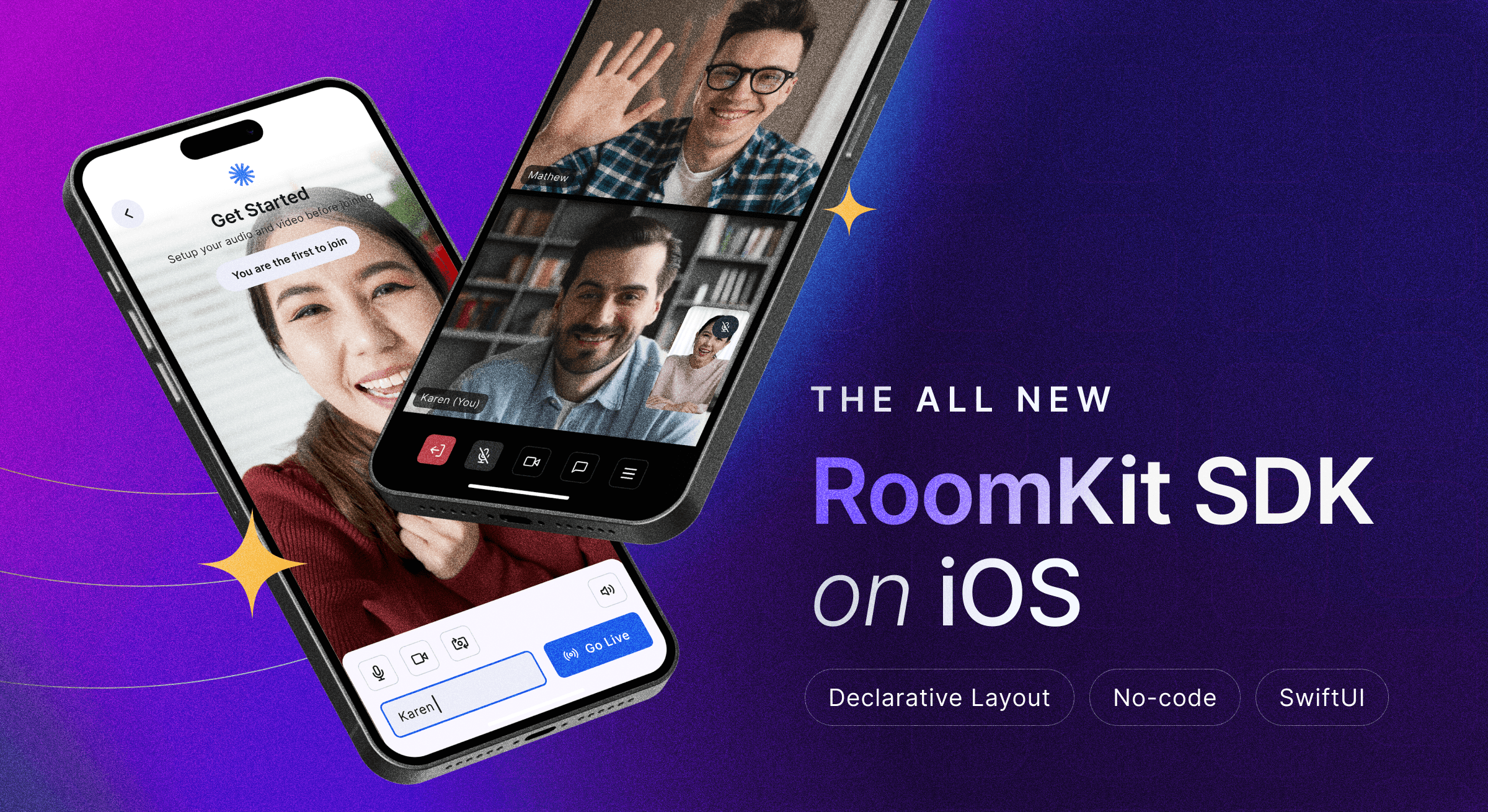 100ms launches RoomKit SDK for iOS with SwiftUI prebuilt setup