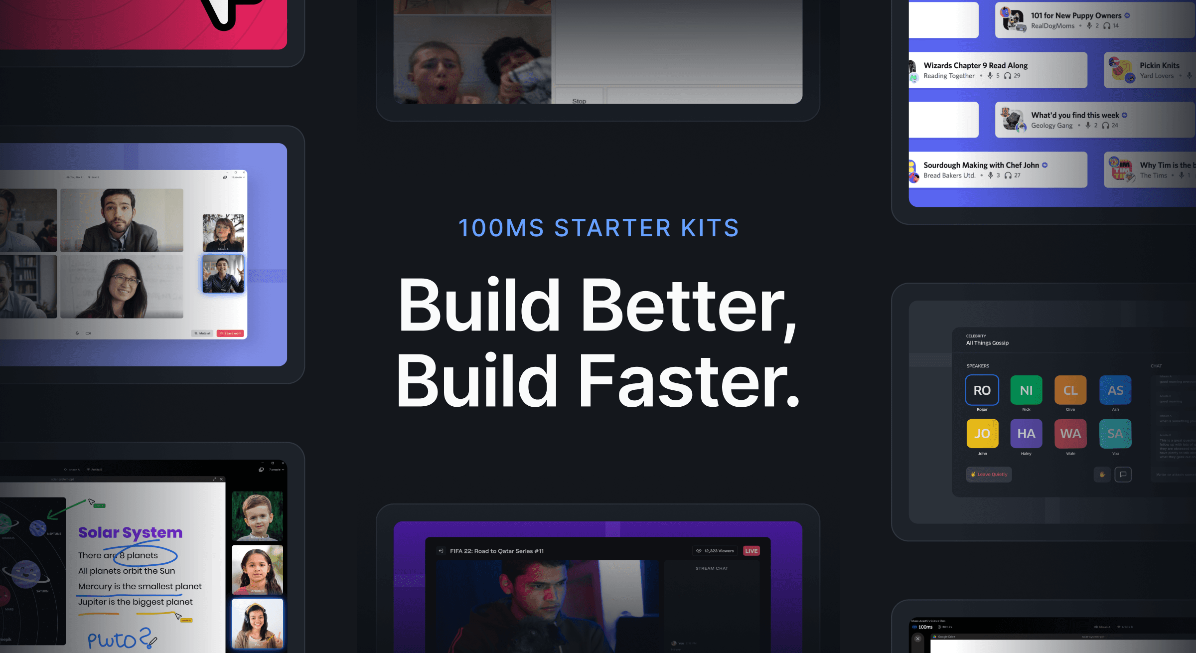 100ms Starter Kits speed up live audio-video deployment