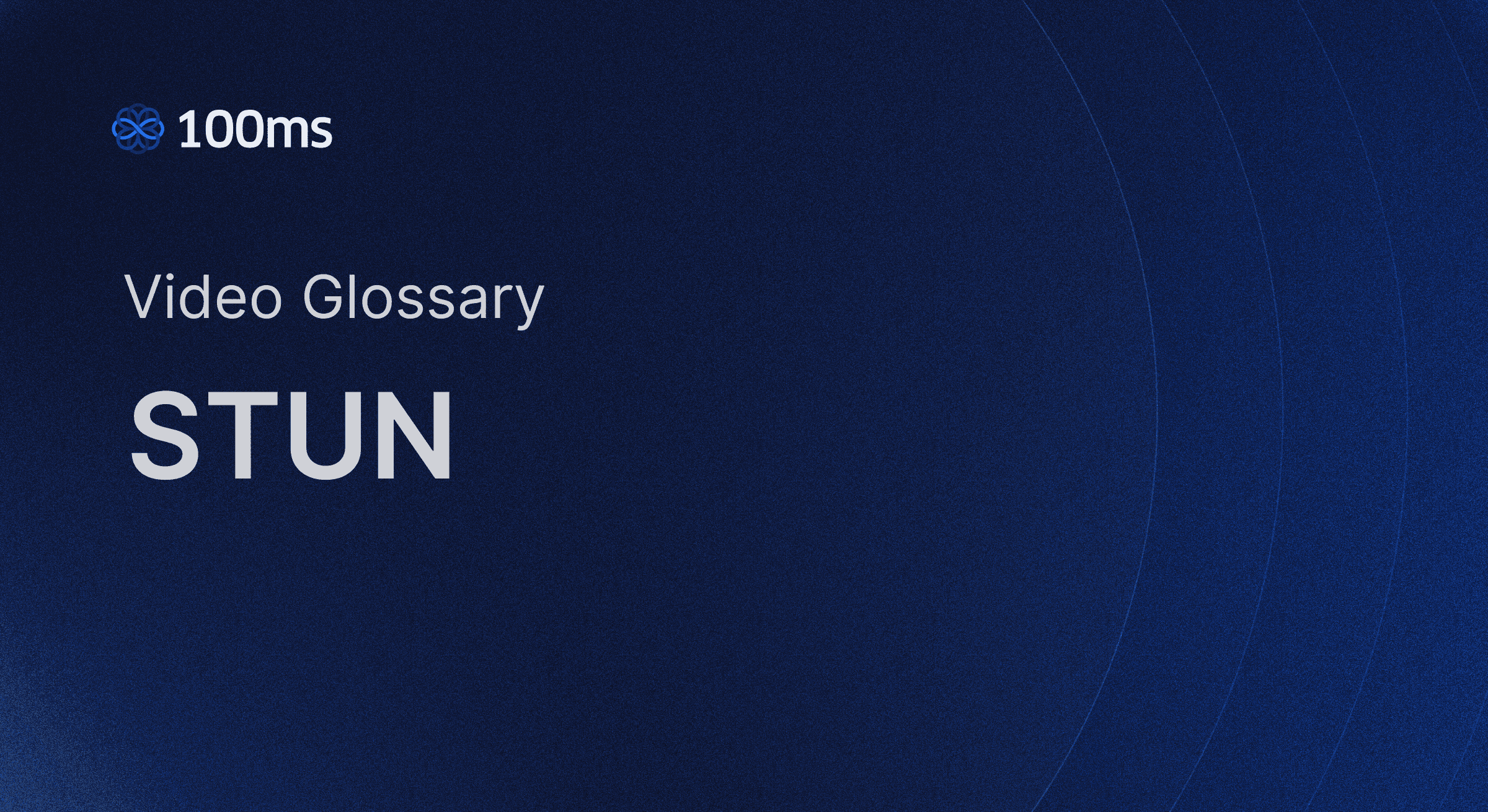 100ms explains how STUN helps WebRTC cross NAT boundaries