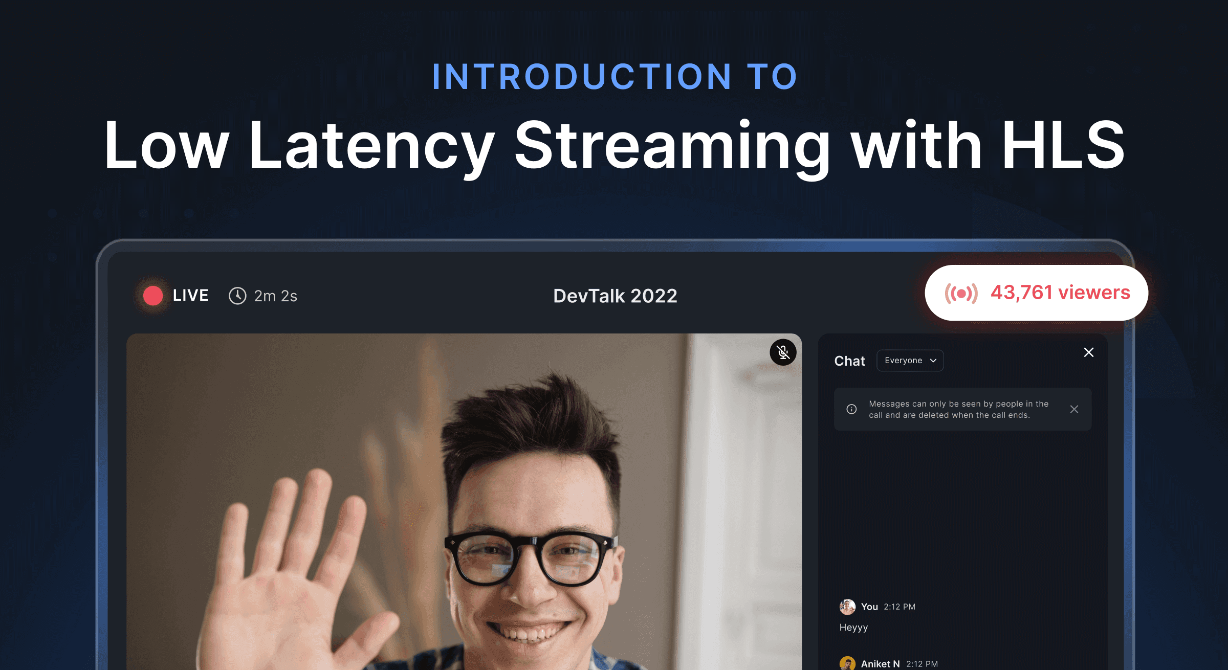 100ms asks how quickly HLS can deliver live video