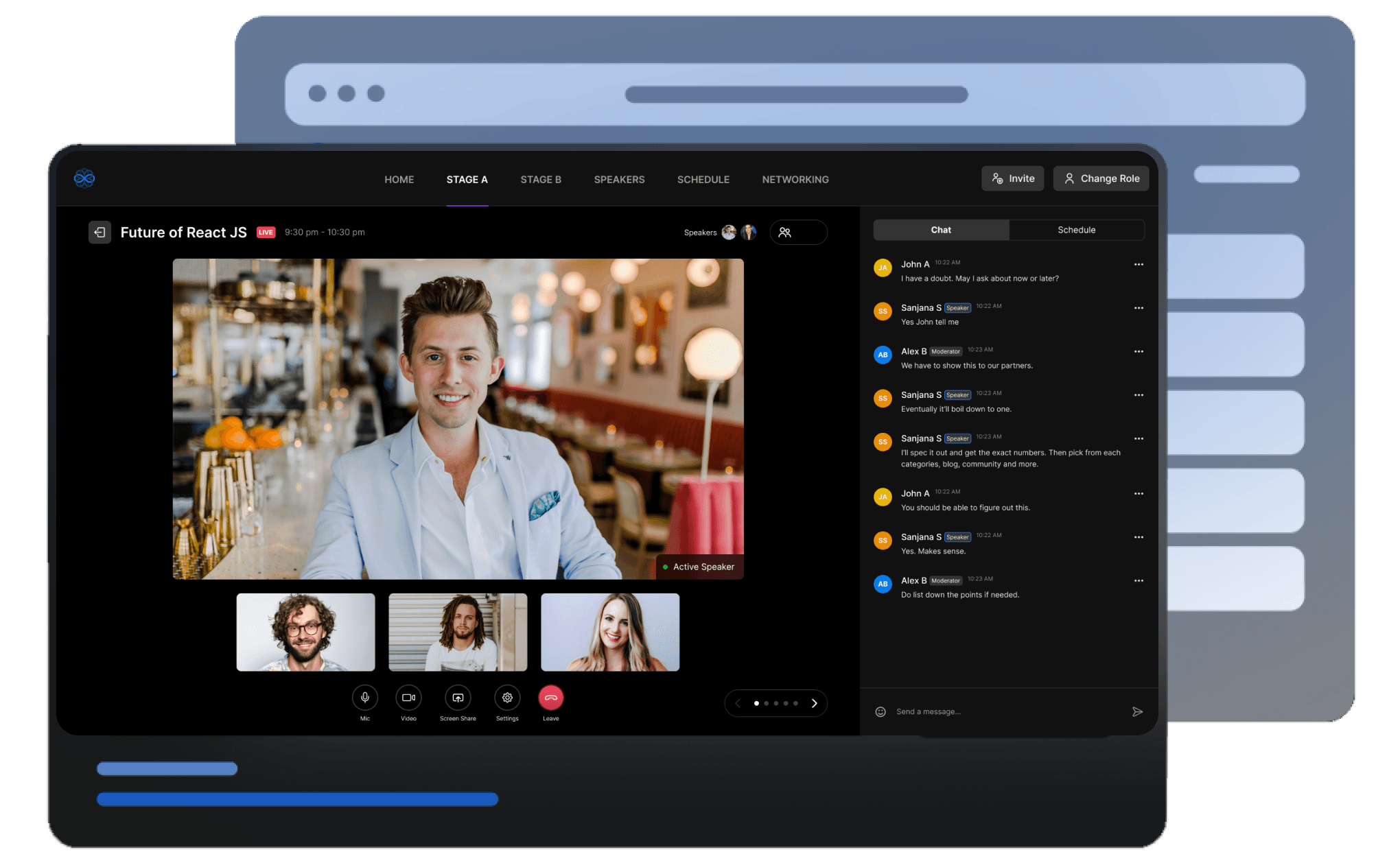 100ms webinar shows how to build a self-hosted virtual events stack