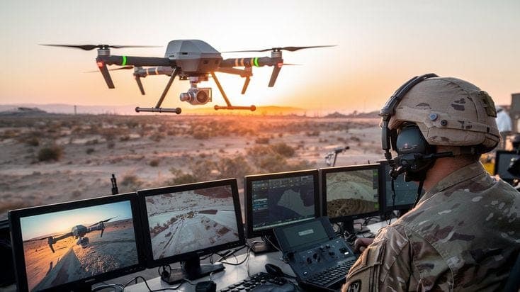 Telcos pivot to defense as 5G infrastructure becomes autonomous drone sensors