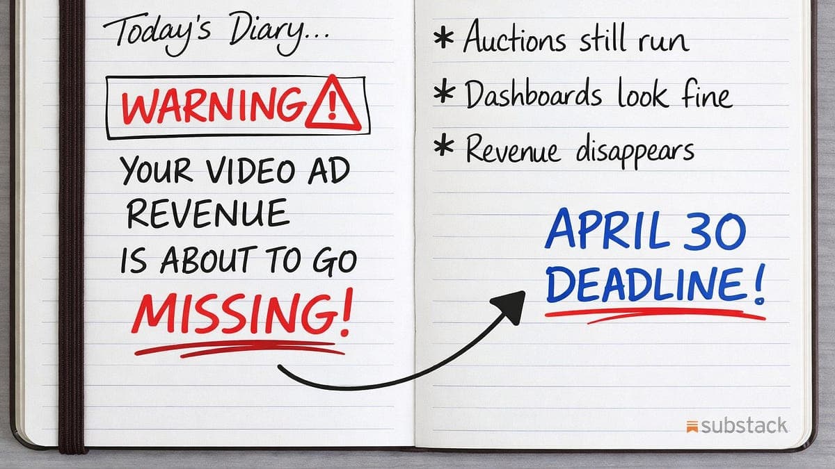 Prebid Cache shutdown threatens video ad revenue on April 30