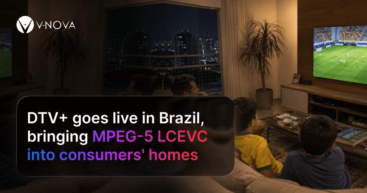Brazil's Globo launches DTV+ with MPEG-5 LCEVC and VVC compression