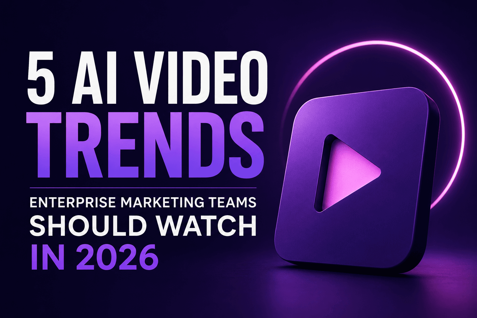 Enterprise video workflows shift from experimental tools to integrated AI studios