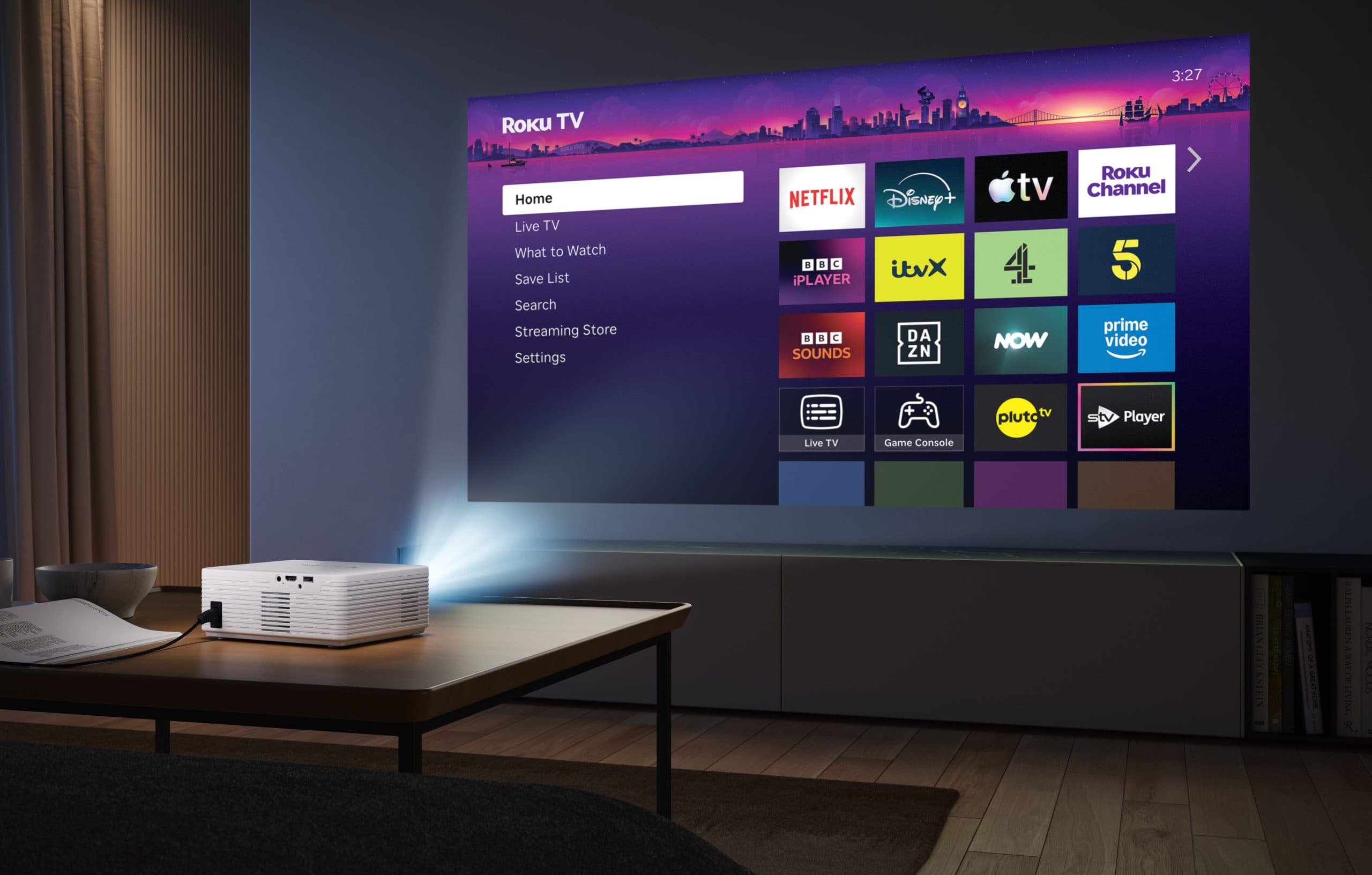 Roku brings TV Smart Projectors to the UK market