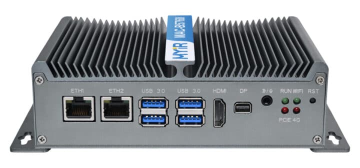 MYiR launches fanless edge PC with optional 20 TOPS AI module