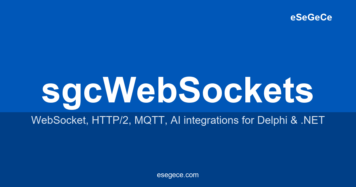 eSeGeCe Launches Self-Hosted TURN Server Component for Delphi, C++ Builder