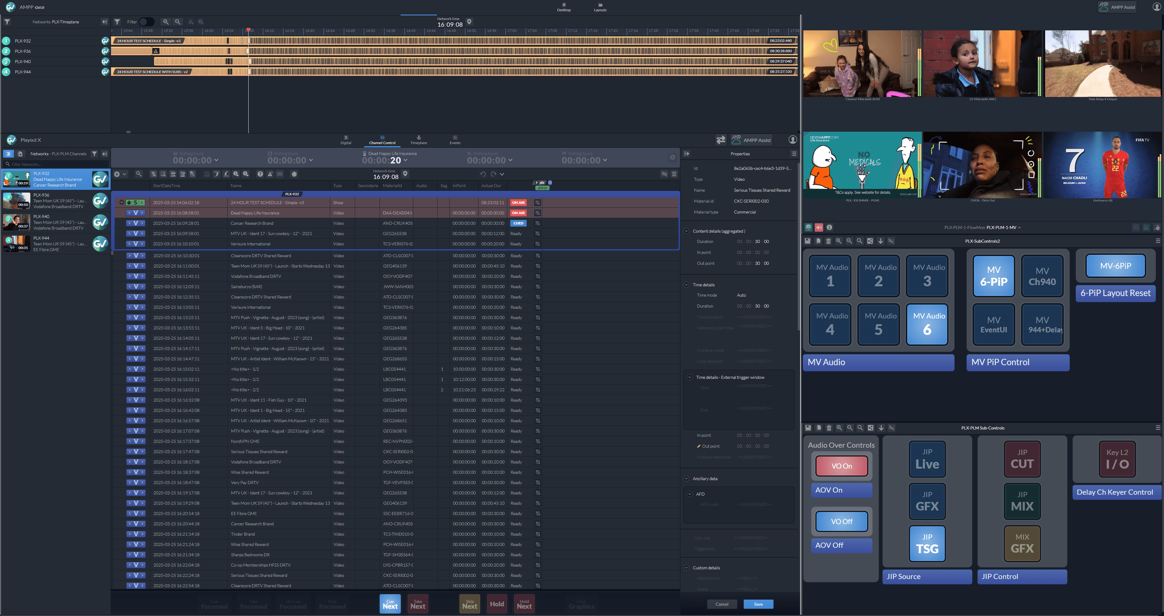 Grass Valley launches cloud-native Playout X for 24/7 broadcast delivery