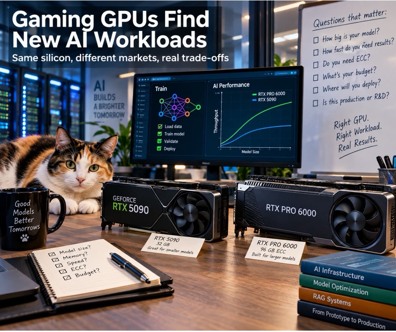 Nvidia Blackwell GPU AI workloads shift toward high-performance gaming hardware