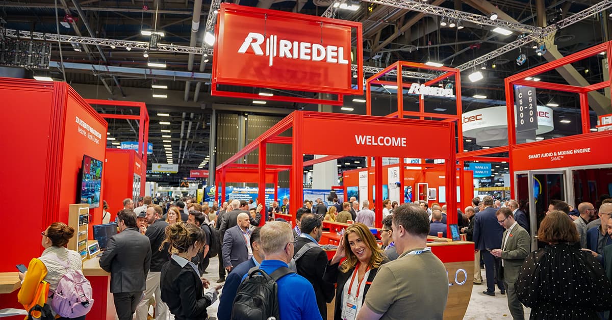 Riedel Expands NAB Show Footprint, Integrates ARRI, Earns Product Award