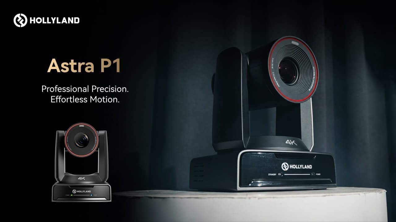 Hollyland launches $1,999 Astra P1 4K camera with AI tracking