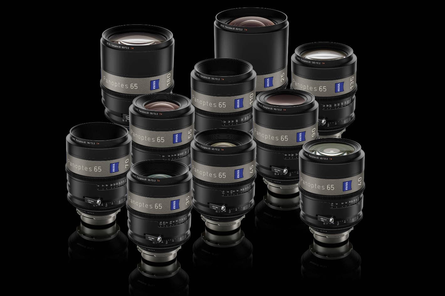 ZEISS debuts Panoptes 65’s ten-prime cinema lens set