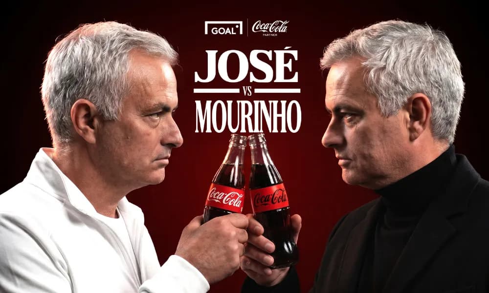 Coca-Cola and Footballco launch AI-driven José Mourinho digital twin series