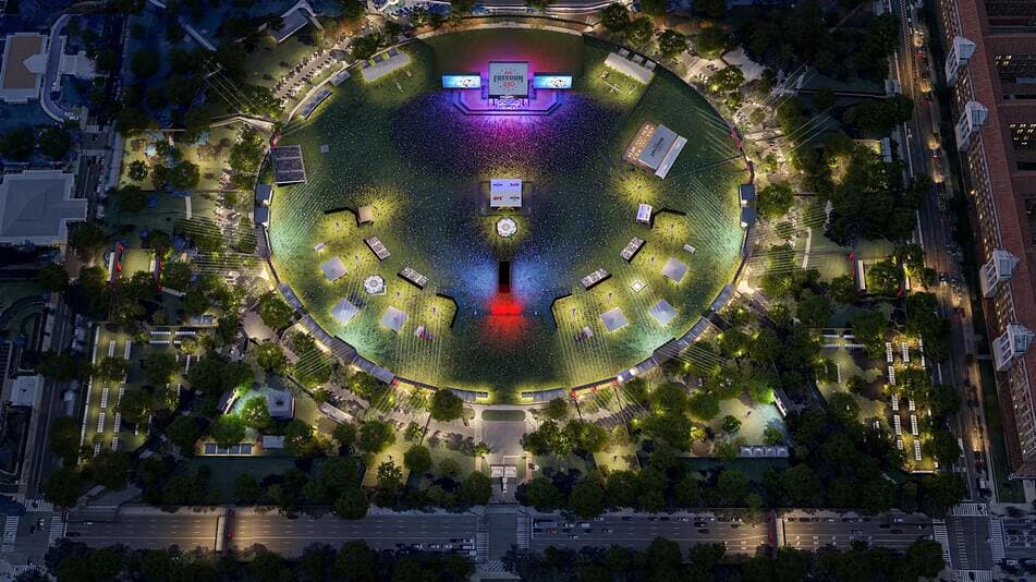 UFC deploys 100 cameras for complex 250th anniversary White House production
