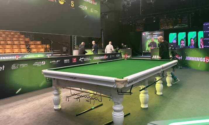 Channel 5 Expands Snooker Coverage; Sunset+Vine Streams Second Table to 5 App