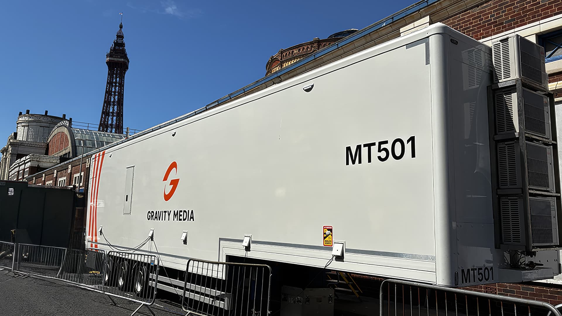 Gravity Media Debuts Versatile MT501 Mobile Unit for Sky Sports Darts