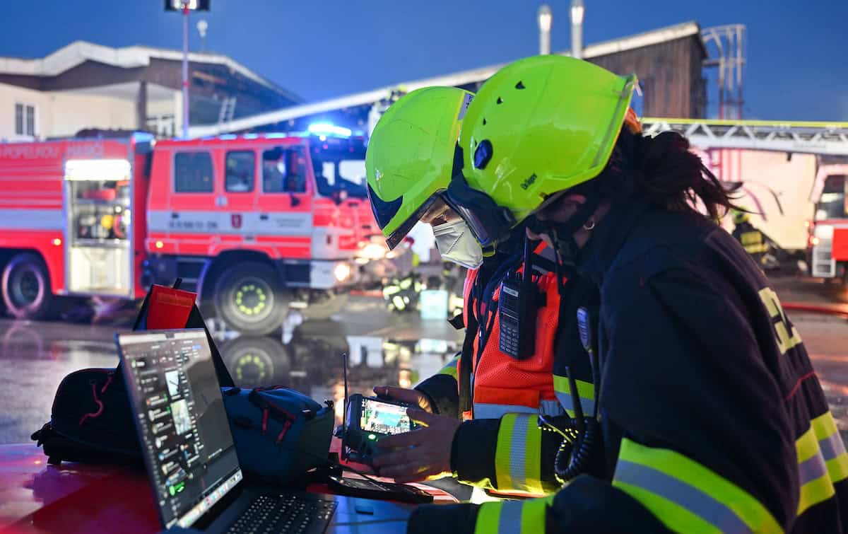 Czech Fire Rescue swaps radio calls for real-time video intelligence