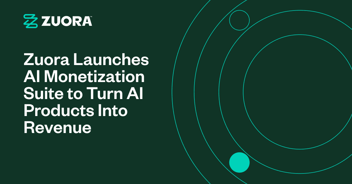Zuora's AI Monetization Suite Targets Usage-Based Pricing Challenges