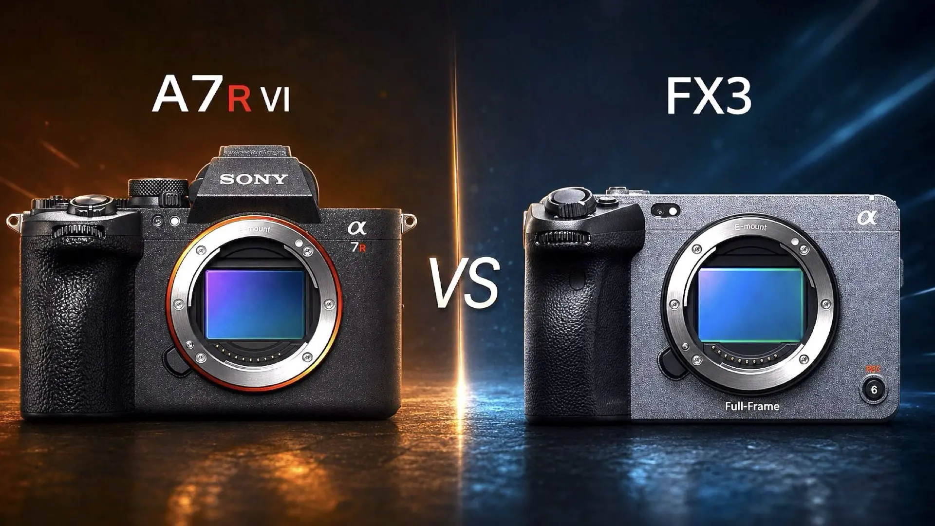 Sony’s Alpha 7R VI blurs the line with FX3